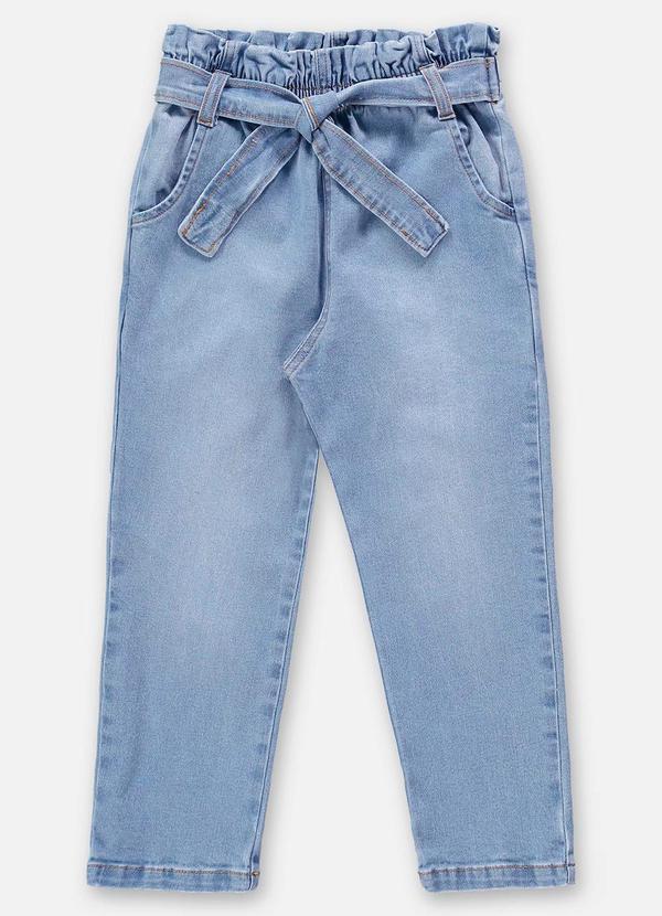 Up Baby - Calça Jeans Clochard Infantil Menina Azul 3