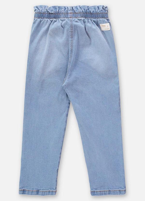 Up Baby - Calça Jeans Clochard Infantil Menina Azul 4