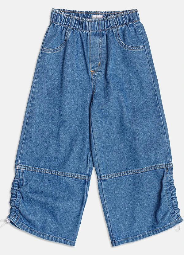 Momi - Calça Jeans com Regulador Azul 5