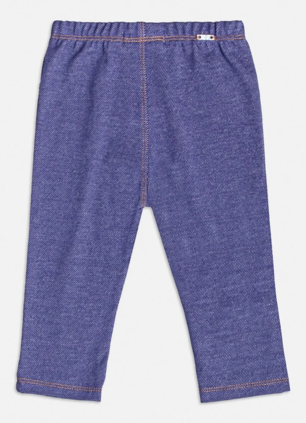 Momi - Calça Jeans com Strass Azul 2