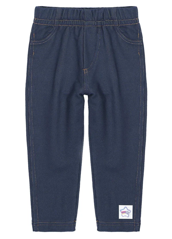 Abrange - Calça Jeans Escuro Baby Azul