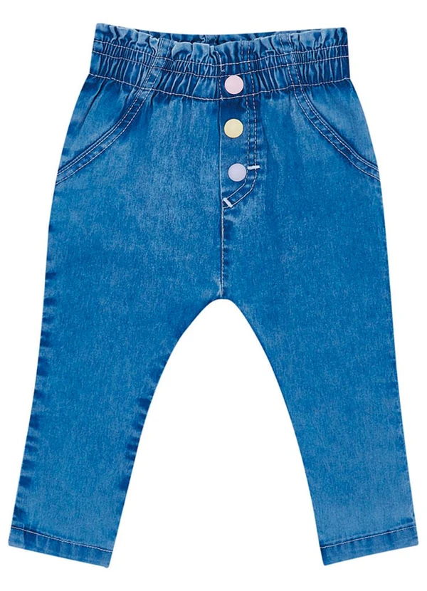 Pulla Bulla - Calca Jeans Menina Azul