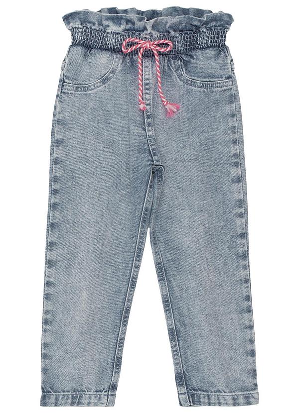 Momi - Calça Jeans Infantil Clochard Azul 1