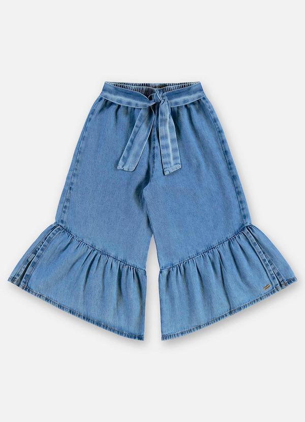 Up Baby - Calça Jeans Infantil com Faixa Azul 3