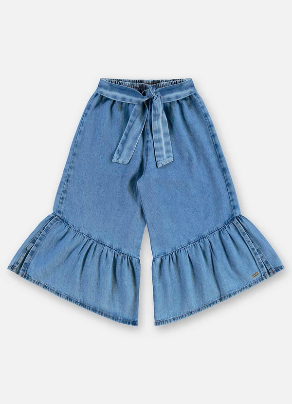 Up Baby - Calça Jeans Infantil com Faixa Azul 3