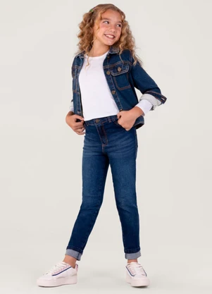 Brandili - Calça Jeans Infantil Menina Azul - BRANDILI