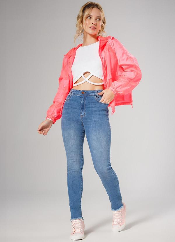 Sun Place - Calça Jeans Juvenil Feminina Cigarrete Azul 3