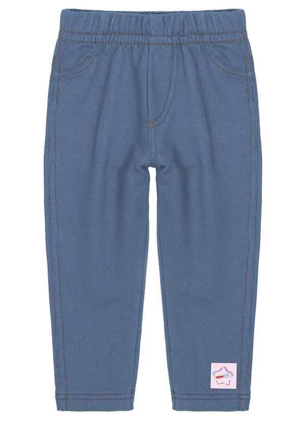 Abrange - Calça Jeans Médio Baby Azul