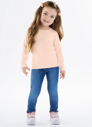 Pulla Bulla - Calca Jeans Moletom Azul - PULLA BULLA