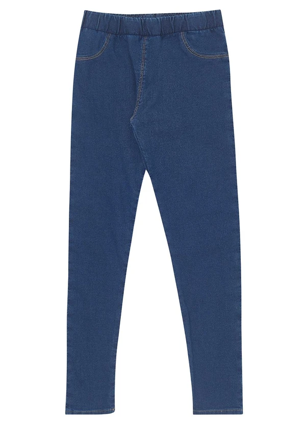 Pulla Bulla - Calca Jeans Moletom  Azul 3