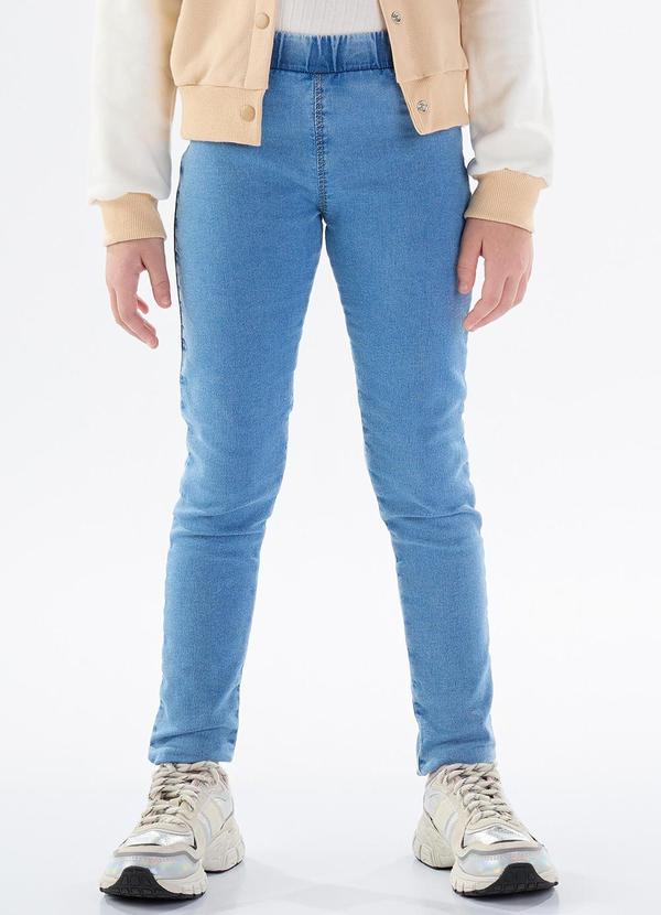 Pulla Bulla - Calca Jeans Moletom Azul