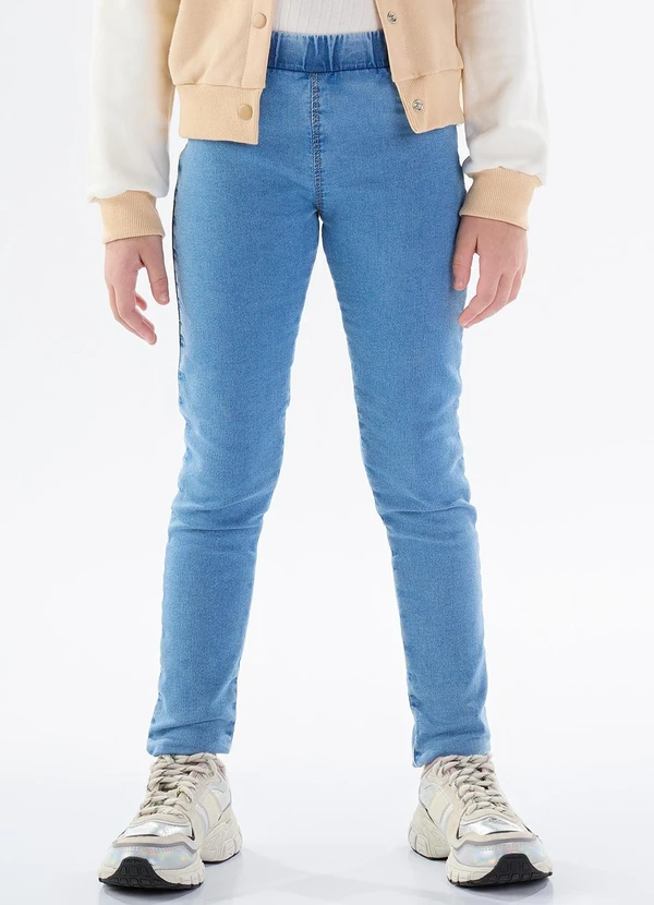 Pulla Bulla - Calca Jeans Moletom  Azul