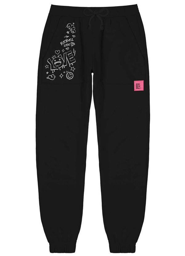 Abrange - Calça Jogger Love Preto
