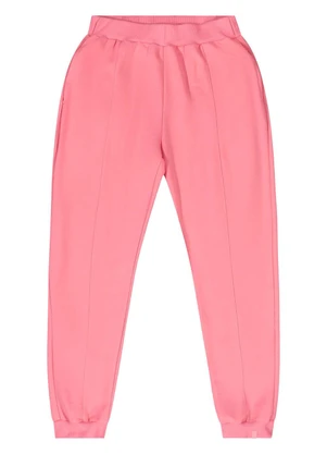 Gloss - Calça Juvenil em Moletom Rosa - GLOSS
