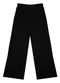 Minty - Calça Juvenil Feminina em Ribana Canelada Verde - variação: Preto