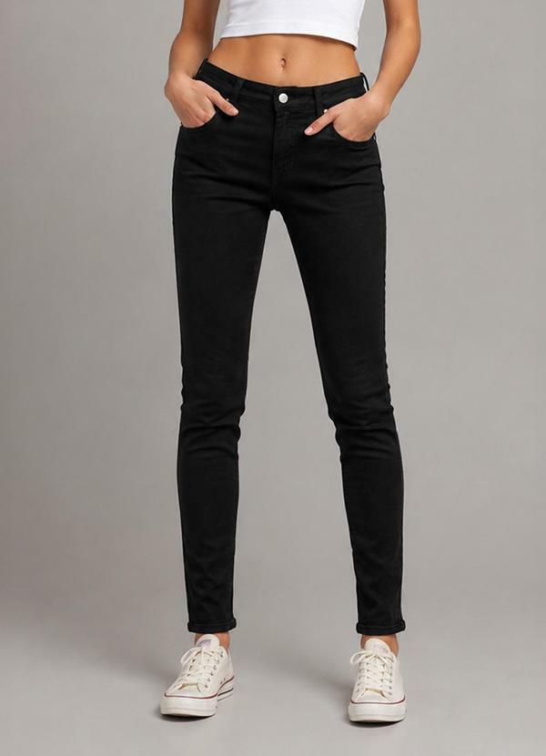 Rovi Kids - Calca Juvenil Sarja Skinny Preto