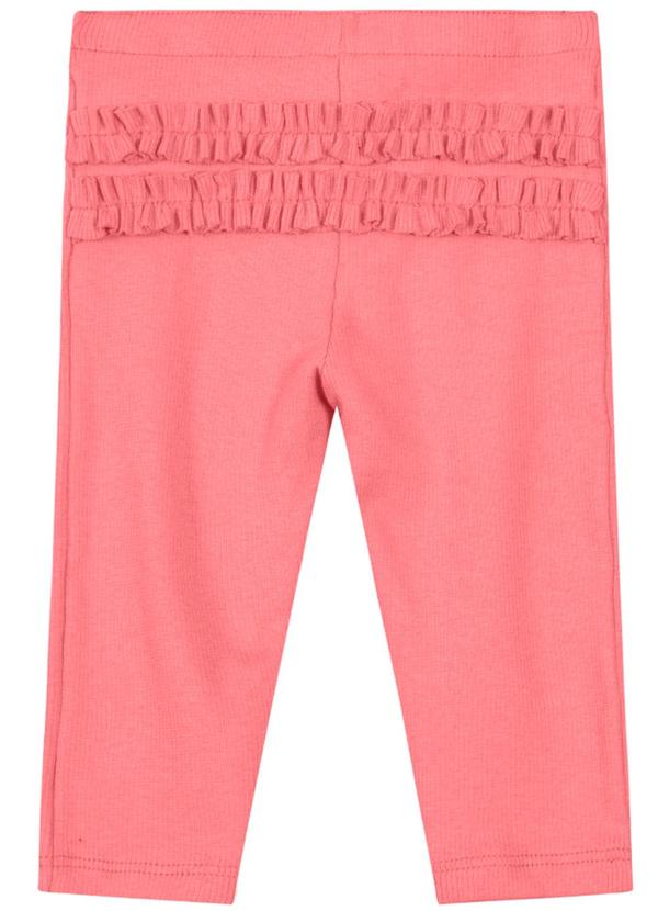 Brandili Baby - Calça Legging Bebê Menina Rosa 2