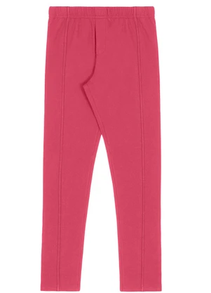 Alakazoo - Calça Legging em Molecotton Felpado Rosa - ALAKAZOO