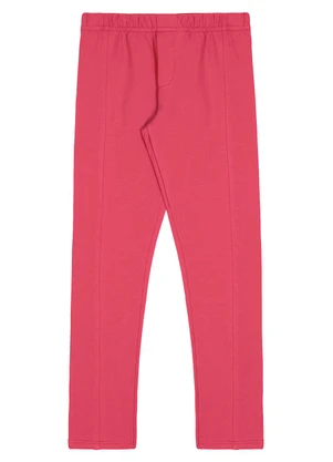 Alakazoo - Calça Legging em Molecotton Felpado Rosa - ALAKAZOO