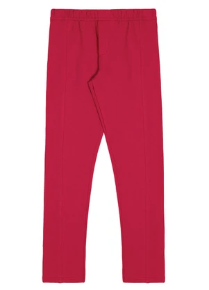 Alakazoo - Calça Legging em Molecotton Felpado Vermelho - ALAKAZOO