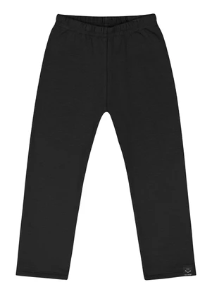 Quimby - Calça Legging em Molecotton Infantil Preto - QUIMBY
