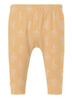 Malwee Kids - Calça Legging Floral Amarelo - MALWEE KIDS