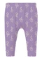 Malwee Kids - Calça Legging Floral Rosa Claro - variação: Lavanda