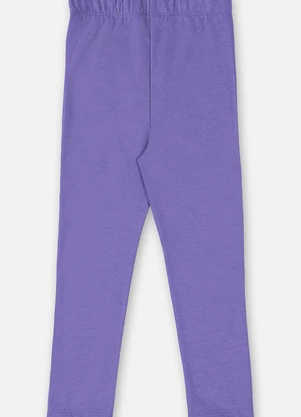 Up Baby - Calça Legging Infantil Cotton Roxo - UP BABY