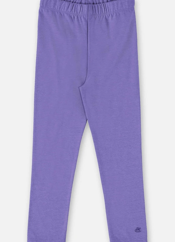 Up Baby - Calça Legging Infantil Cotton Roxo