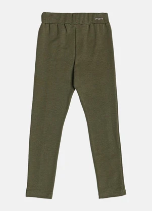 Momi - Calça Legging Infantil Menina com Recorte - MOMI