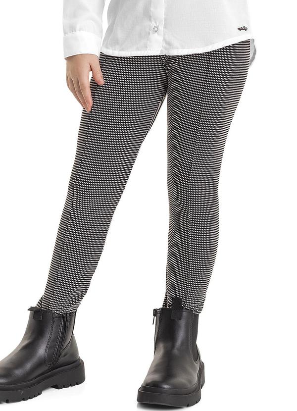 Quimby - Calça Legging Infantil Menina Preto