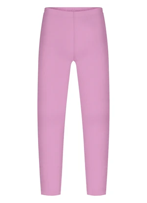 Alakazoo - Calça Legging Menina em Malha Cotton Rosa - ALAKAZOO
