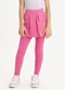Alakazoo - Calça Legging Menina em Malha Cotton Rosa - variação: Rosa