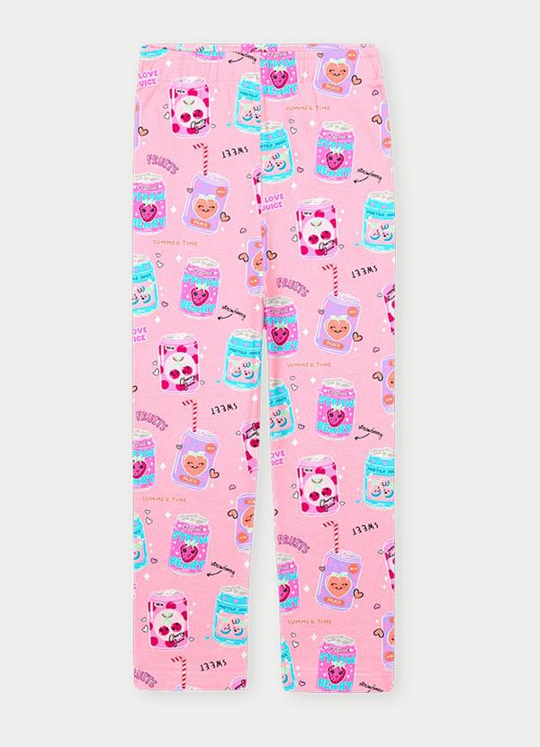 Abrange - Calça Legging Menina Juice Rosa