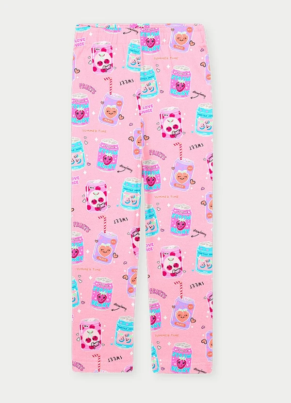 Abrange - Calça Legging Menina Juice Rosa 1