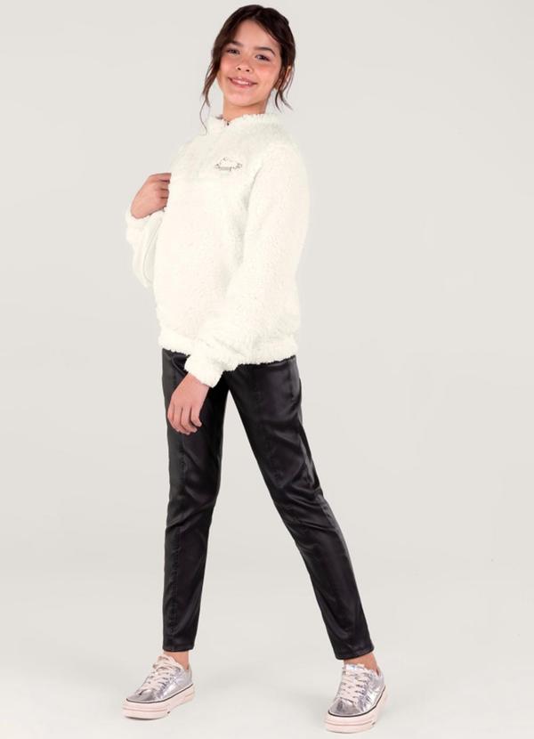 Young Class - Calça Legging Teen Menina Preto 2