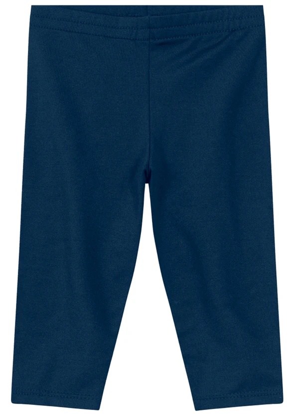 Brandili Baby - Calça Legging Térmica Bebê Unissex Azul