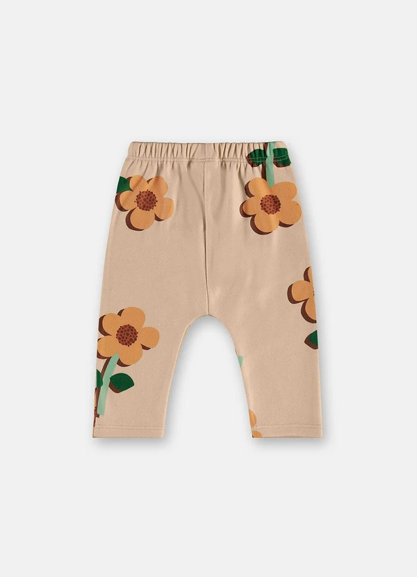 Up Baby - Calça Malha Peluciada Marrom 2