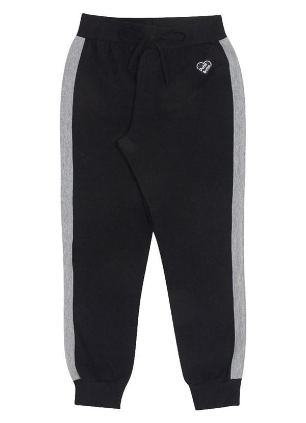 Pulla Bulla - Calca Molecotton Menina Preto