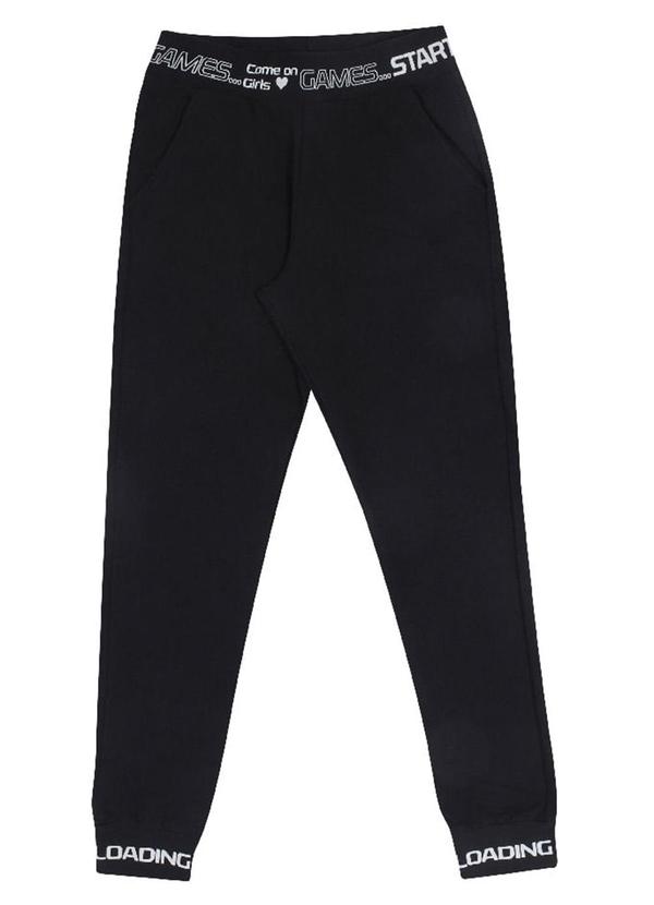 Pulla Bulla - Calca Molecotton Feminina Preto