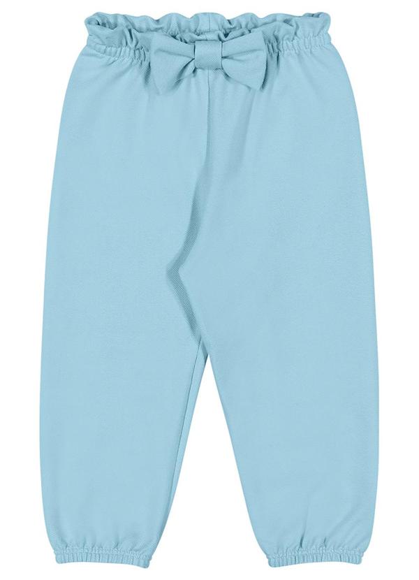 Alenice - Calça Molecotton Jeans Menina Azul