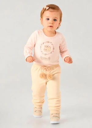 Pulla Bulla - Calça Molecotton Marrom - PULLA BULLA