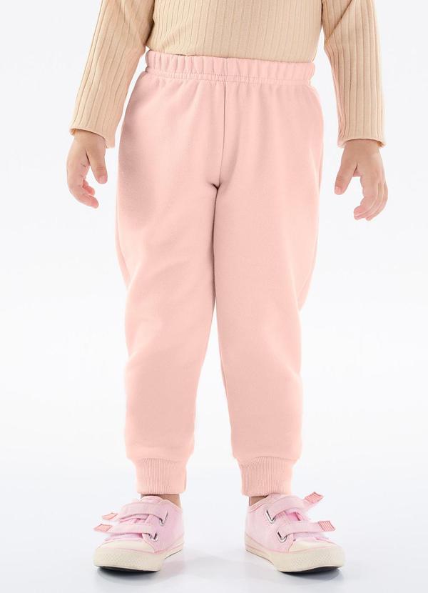 Pulla Bulla - Calca Moletom Basica Rosa