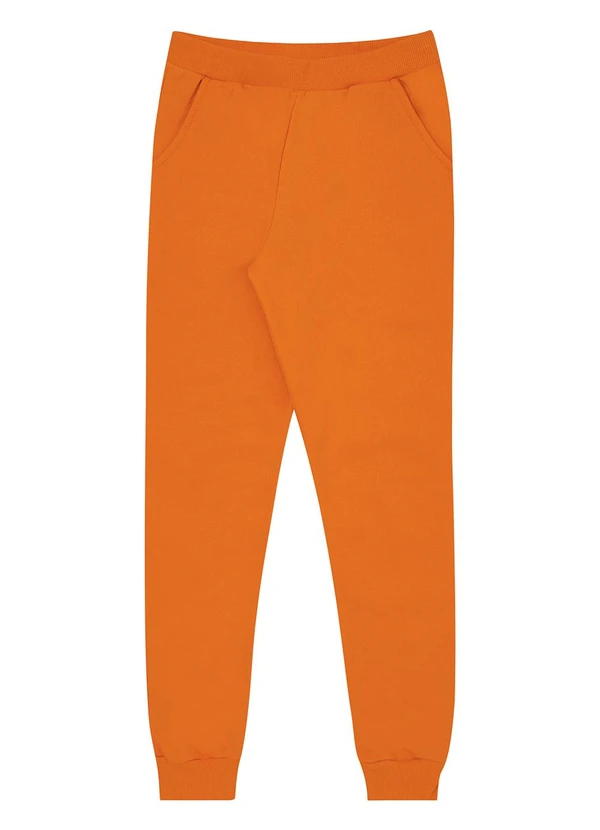 Pulla Bulla - Calca Moletom Basico Laranja