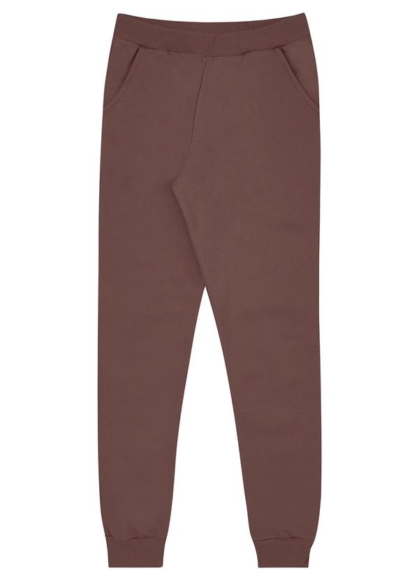 Pulla Bulla - Calca Moletom Basico Marrom