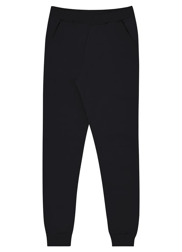 Pulla Bulla - Calca Moletom Basico Preto