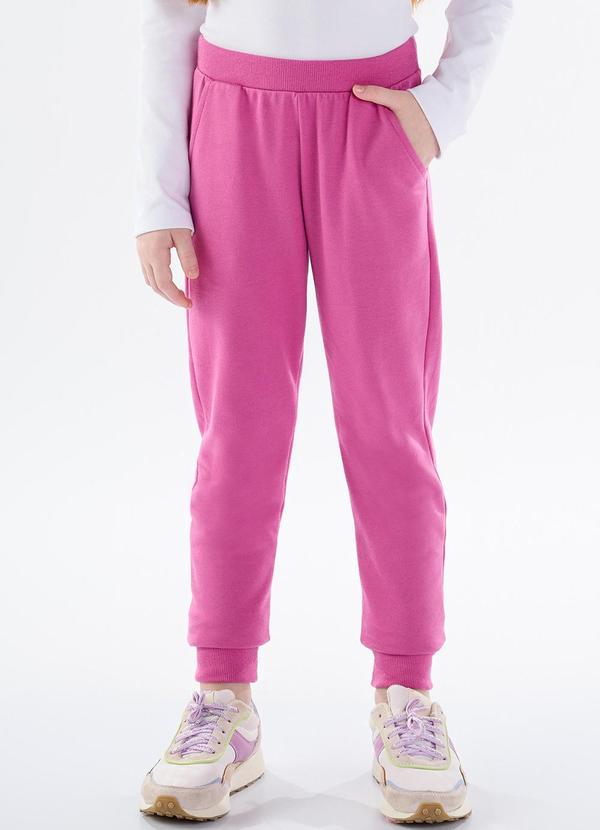 Pulla Bulla - Calca Moletom Basico Rosa 1