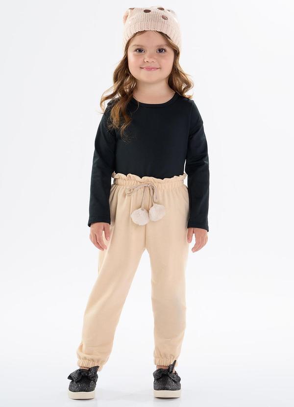 Pulla Bulla - Calca Moletom Bege 2