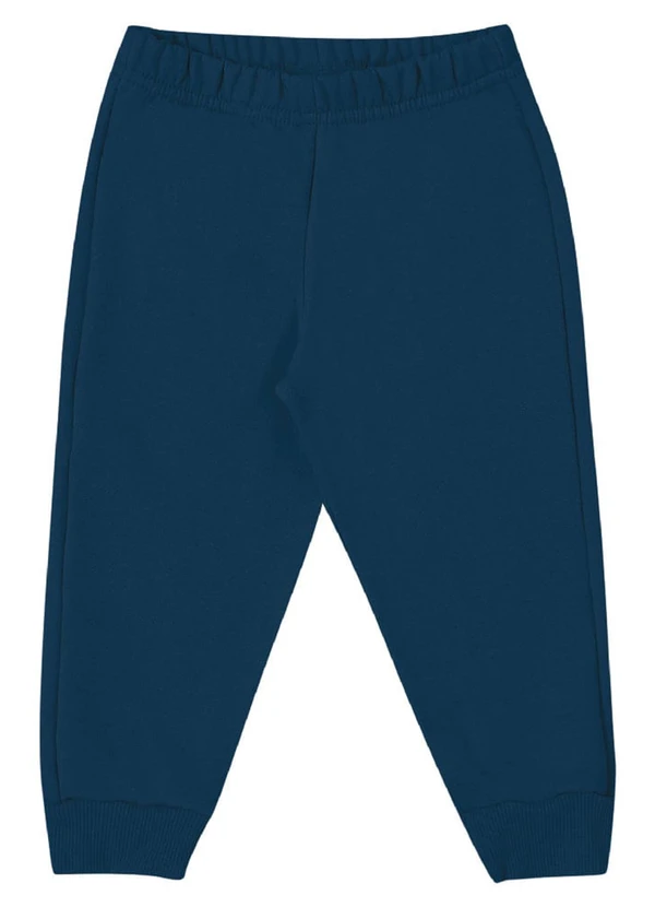 Pulla Bulla - Calca Moletom Menina Azul