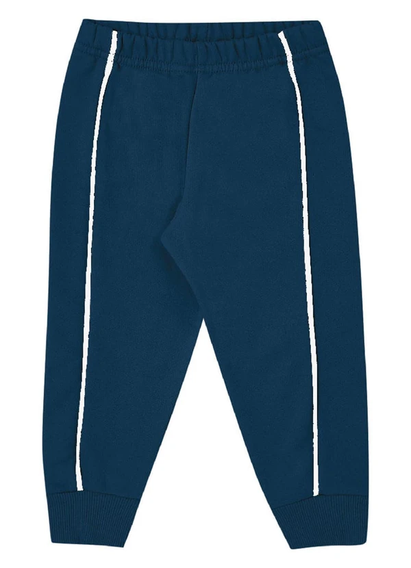 Pulla Bulla - Calca Moletom Menina Azul